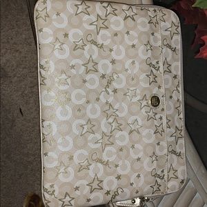 Authentic coach tablet case